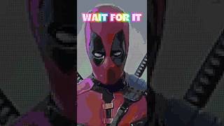 Deadpool bye bye bye👋 pixel art Minecraft😍  Wait For It shorts minecraft [upl. by Llewon]