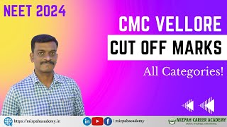 CMC Vellore Previous year Cut Off Marks  How many marks you need to get into CMC Vellore 2024 [upl. by Eed995]