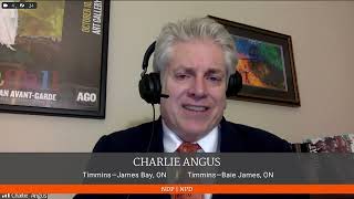 Charlie Angus on Glyphosate Spraying in Northern Forests [upl. by Elitnahc]