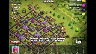 Élixir noir  trophés faciles  ep4  Clash of clans [upl. by Einberger]