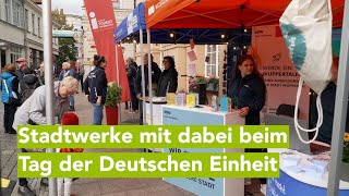 Stadtwerke Schwerin unterstützen die Feier  Tag der Deutschen Einheit 2 Oktober [upl. by Danete]