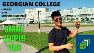 GEORGIAN COLLEGE Barrie Campus tour  International students in Barrie Ontario [upl. by Kone565]