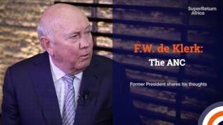 FW de Klerk shares his thoughts on the future of the ANC [upl. by Phillada]