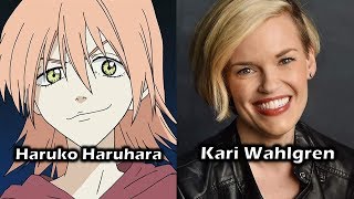 Characters and Voice Actors  FLCL Fooly Cooly English Dub [upl. by Walke]