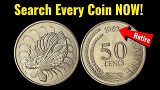 quotUnbelievable Find 1967 Singapore 50 Cent Coin Valued at 5 Millionquot  Coins Worth Money coins [upl. by Rochemont]