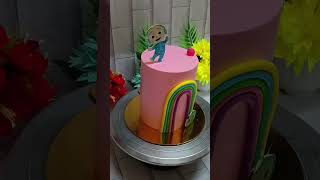 Cocomelon Cake Tutorial cakecakedecorationchefcakecakedesignshortsfeedcocomeloncakes [upl. by Aras712]