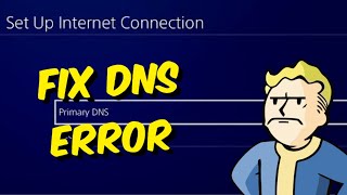 How To Fix PS4 DNS Errors In 2022  DNS Errors PS4 [upl. by Nylrac]