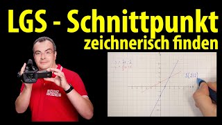 lineare Funktionen  Gibt es einen Schnittpunkt zeichnerisch lösen  Lehrerschmidt [upl. by Jerrie626]