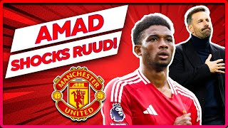 🛑 AMAD DIALLO SHOCKS RUUD WITH PERFORMANCE as ruud keeps promise to amorim [upl. by Kester]