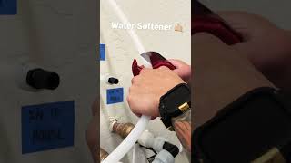 Water Softener Whole Home Filtration System Install with PEXA connections howto [upl. by Noislla559]