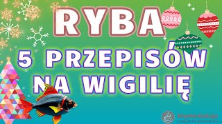 5 Przepisów na rybę na Wigilię Pomysły na przygotowanie ryby na Boże Narodzenie [upl. by Esital]