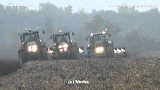 Plowing  Ploughing  Szántás  John Deere 6630 7720 7820 8320 Fendt 936 in Hungary 2011 [upl. by Kcirreg]