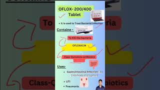 Oflox200 Tablet uses in Hindi  Oflox400  Ofloxacin tablet uses in hindi [upl. by Aelrac]