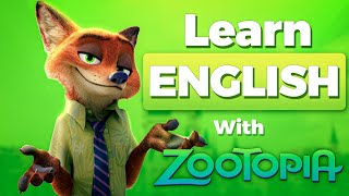 Learn English With ZOOTOPIA  تعلم الانجليزية من الافلام [upl. by Adamina178]