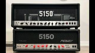 Peavey 5150 amp EVH 5150 Iconic Is Same Amp Yes 100 Tone From SpeakerCabinet Block Letter Sample [upl. by Gretal799]