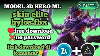 Model 3D skin elite hylos  free download  prizma3D [upl. by Ahsimot647]