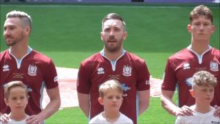 FA Vase final Prematch footage including national anthem [upl. by Laundes836]