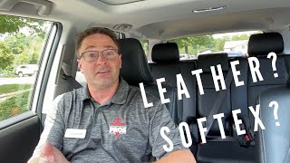 Leather Seats vs SofTex Seats  How to Pick the Best One for You [upl. by Ariada797]