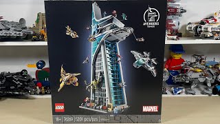 LEGO Marvel Avengers Tower 76269 Review [upl. by Crowell]