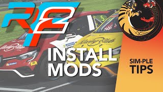 How To Install rFactor 2 Mods Windows 10 and others [upl. by Llerrehs]