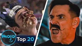 Top 20 Unscripted Jim Carrey Moments That Were Left in the Movie [upl. by Humpage]