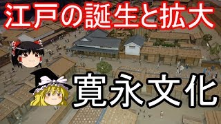 【歴史解説】ゆっくり大江戸⑫～ 江戸誕生と拡大・寛永文化～ 【江戸時代】 [upl. by Moise]