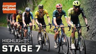 Critérium du Dauphiné 2024 Stage 7  EXTENDED HIGHLIGHTS  682024  Cycling on NBC Sports [upl. by Ellened209]