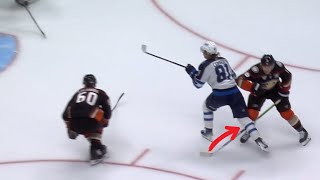 Mark Scheifele Drops The Gloves With Ryan Strome After Strome Knee On Knee With Kyle Connor [upl. by Emmons]