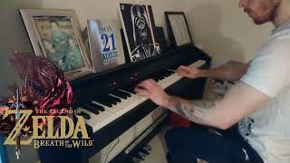 The Legend of Zelda Breath of the Wild  Hyrule Castle  Piano Cover [upl. by Volney]