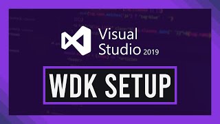 Set up Windows Driver Kit WDK for Visual Studio 2019 [upl. by Wemolohtrab]