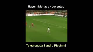 Gol di Cuadrado su discesa di Morata  telecronaca Piccinini  Bayern Monaco  Juventus shorts [upl. by Fahey164]