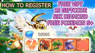 Pocket Incoming Private Gameplay  Free VIP 7 amp 15 Giftcodes amp How to Register Account [upl. by Urian]