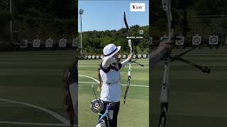 🇰🇿 Archery practice with Jet6vanes archery 10scorearchery archerylife [upl. by Lekar272]