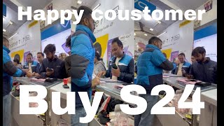 Happy coustomer buy Samsung S24 256gb  OPPO F27PRO  Beat the price [upl. by Bink]