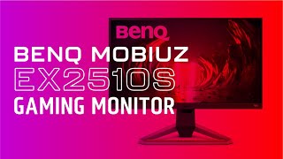 BenQ MOBIUZ EX2510S Gaming Monitor Review [upl. by Ralat522]