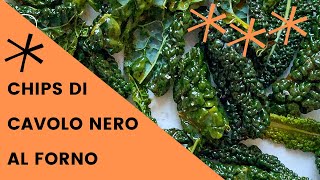 Chips di cavolo nero al forno [upl. by Aneeres]