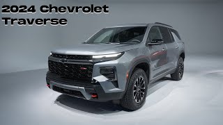 2024 Chevrolet Traverse First Look Review It Has Red Tow Hooks [upl. by Posehn]