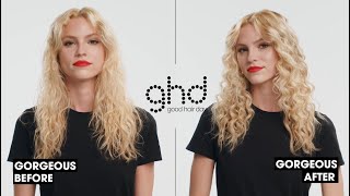 How To Define Natural Curls Using ghd Thin Wand  Hair How To [upl. by Oenire]