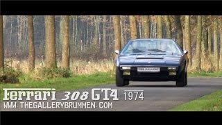 FERRARI 308 GT4  1974  GALLERY AALDERING TV [upl. by Lowis]