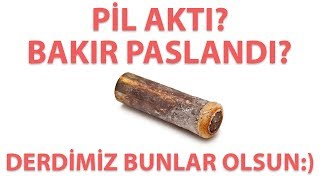 Akmış Pil ya da Yeşil Bakır Pası Patina Nasıl Temizlenir Amonyakla Çerezlik Kısa Videolar [upl. by Patten]