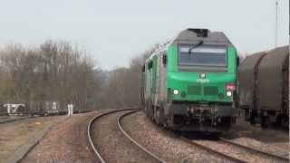 train de coils pour Digoin [upl. by Nosrac74]