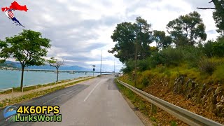 Driving in Croatia  Trogir To Primošten  4K60 Road Trip [upl. by Lednyc]