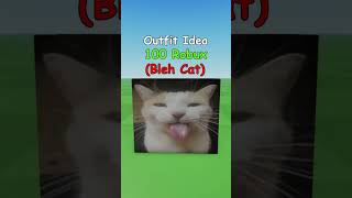 Making Roblox Bleh Cat Outfit Idea 🐱 [upl. by Persas]