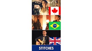 Who Sang It Better Stitches Brazil Canada UK Shorts [upl. by Aicenad798]