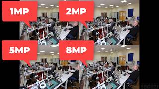 1MP vs 2MP vs 5MP vs 8MP 4K [upl. by Maryly]