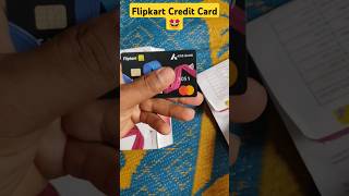 Flipkart Axis Bank Credit Card 💳 🤩 credit cards shorts [upl. by Ck]