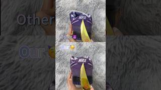 Real Vs Fake Purple Nike SB Dunk shorts sneakerhead viral [upl. by Ferri58]