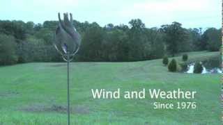 Glowing Rosebud Wind Spinner  Wind amp Weather [upl. by Domonic]