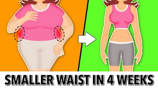 4Week Ab Challenge Lose Belly Fat and Slim your Waist [upl. by Faden]