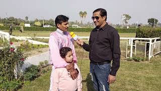 Jockey M Atif Win by Sarparast  Trainer Haji Abid Mahmood  Ai news  Tahir Saleem [upl. by Ecyoj]